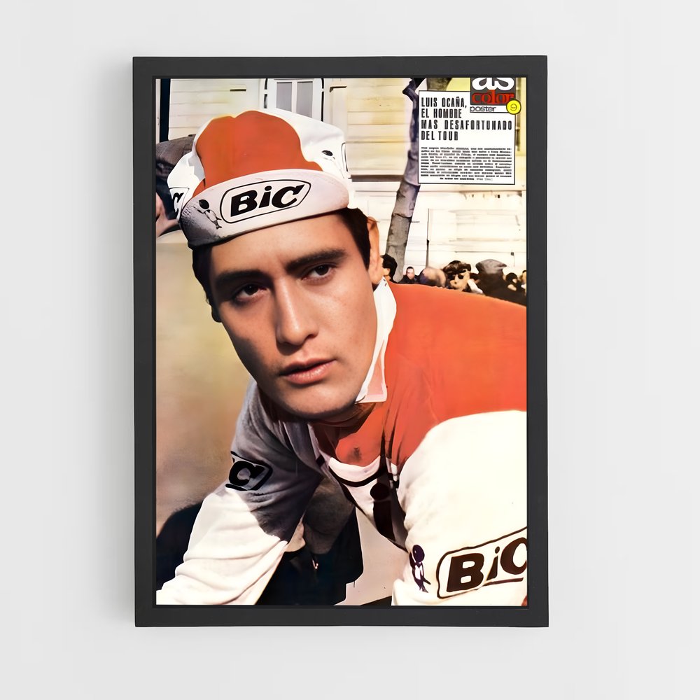 Poster Le Maître du Panache – affiche Cyclisme (vue 2)